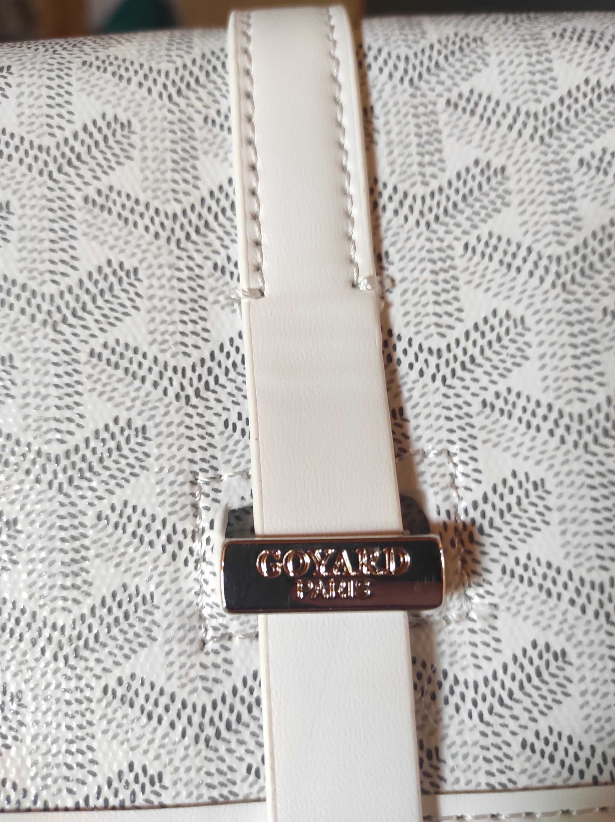 Сумка goyard біла