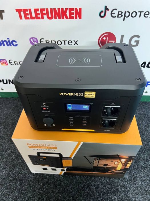 Зарядна станція Powerness U1000 1166Wh — Нова, Гарантія