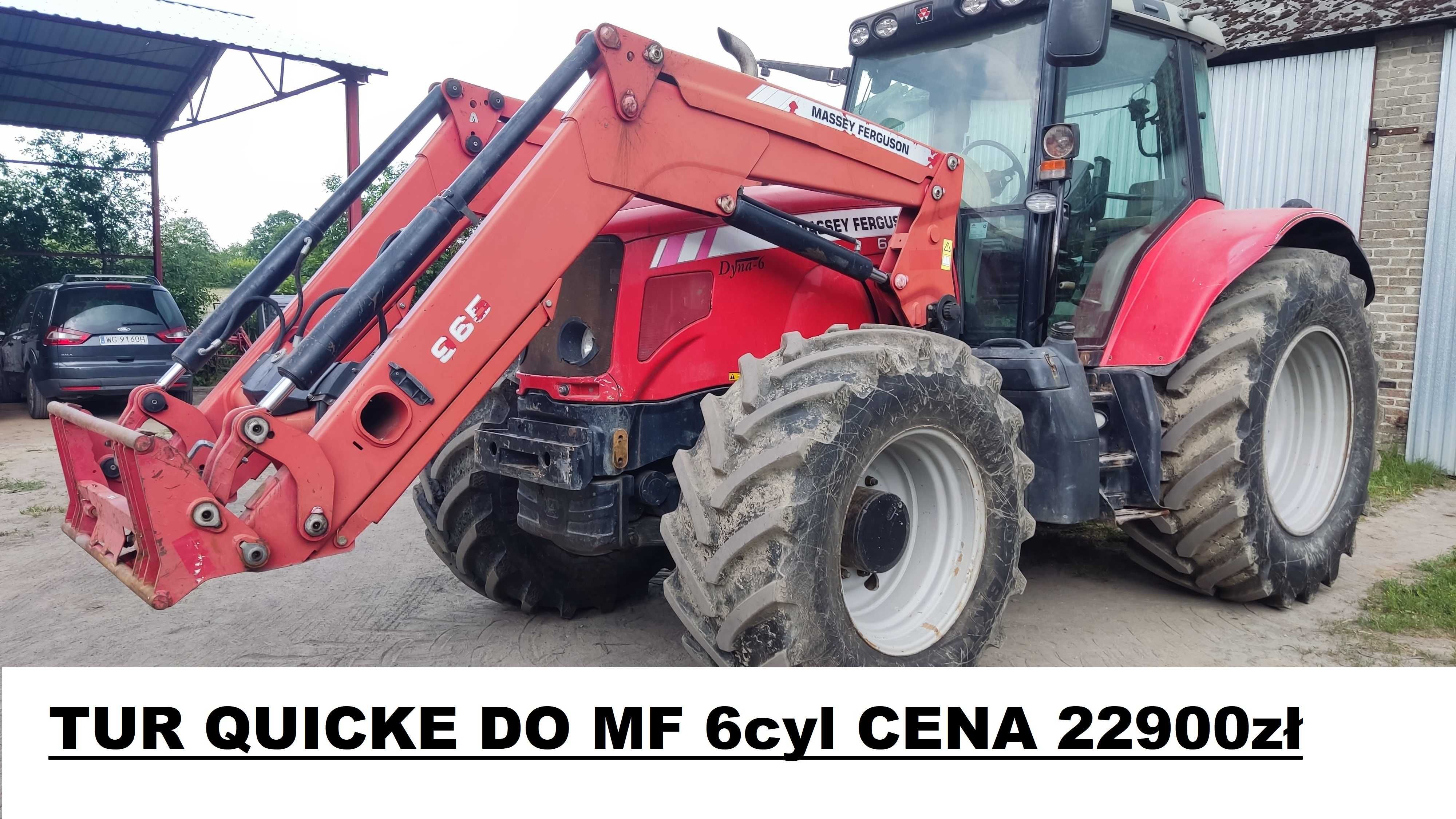 chwytak balotów tur mailleux quicke do massey ferguson 6 cyl
