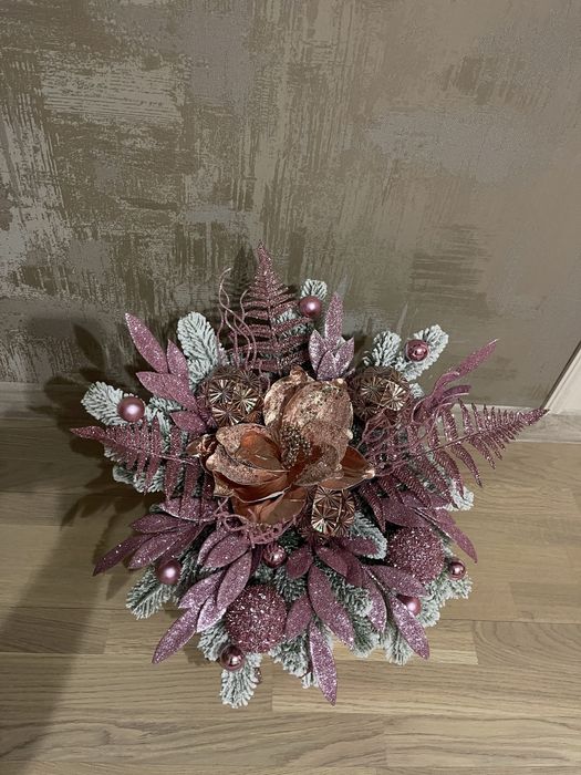 Новорічна композиція декор