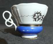 Carl Tielsch stara filiżanka okolicznościowa porcelana C.T. śląska
