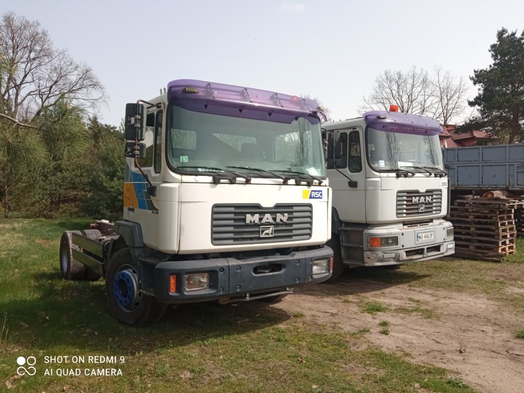 MAN ME 280B 4x2 Specjalny rama do zabudowy 18.280 Resor ZF