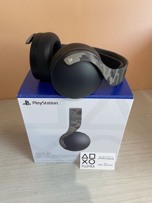 От магазина! Наушники Sony Pulse 3D (Белые, Хаки) + Гарантия!