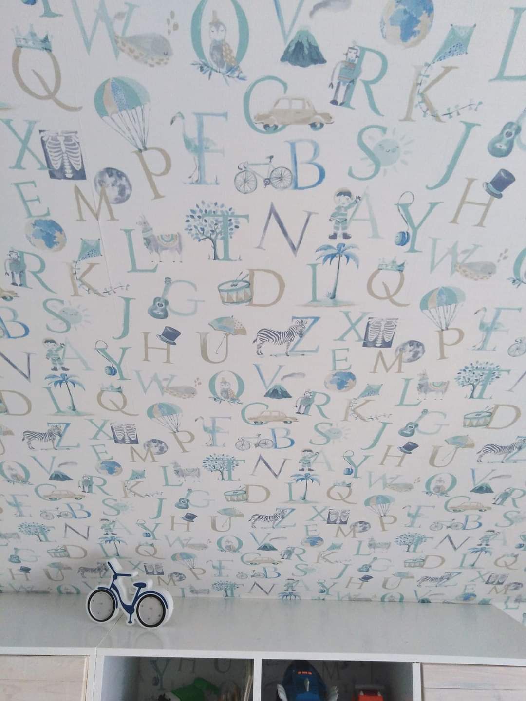 Tapeta winylowa Abc