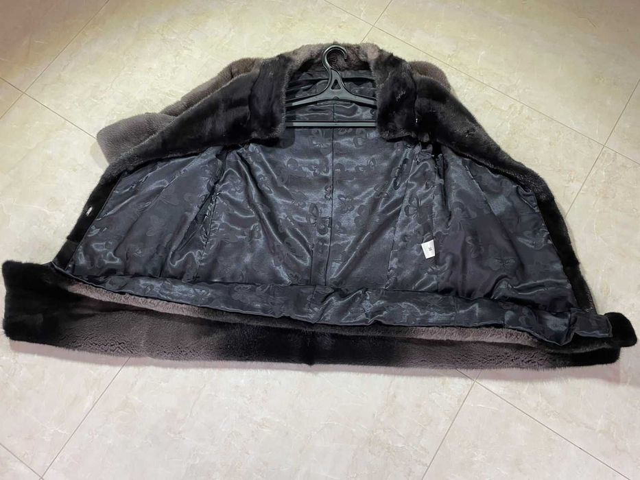 Стильная норковая шуба лучшего итальянского бренда новая Супер цена!