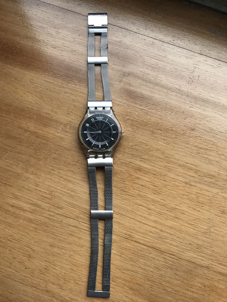 Relogios swatch slim outro cornografo relógio adidas (em aço )