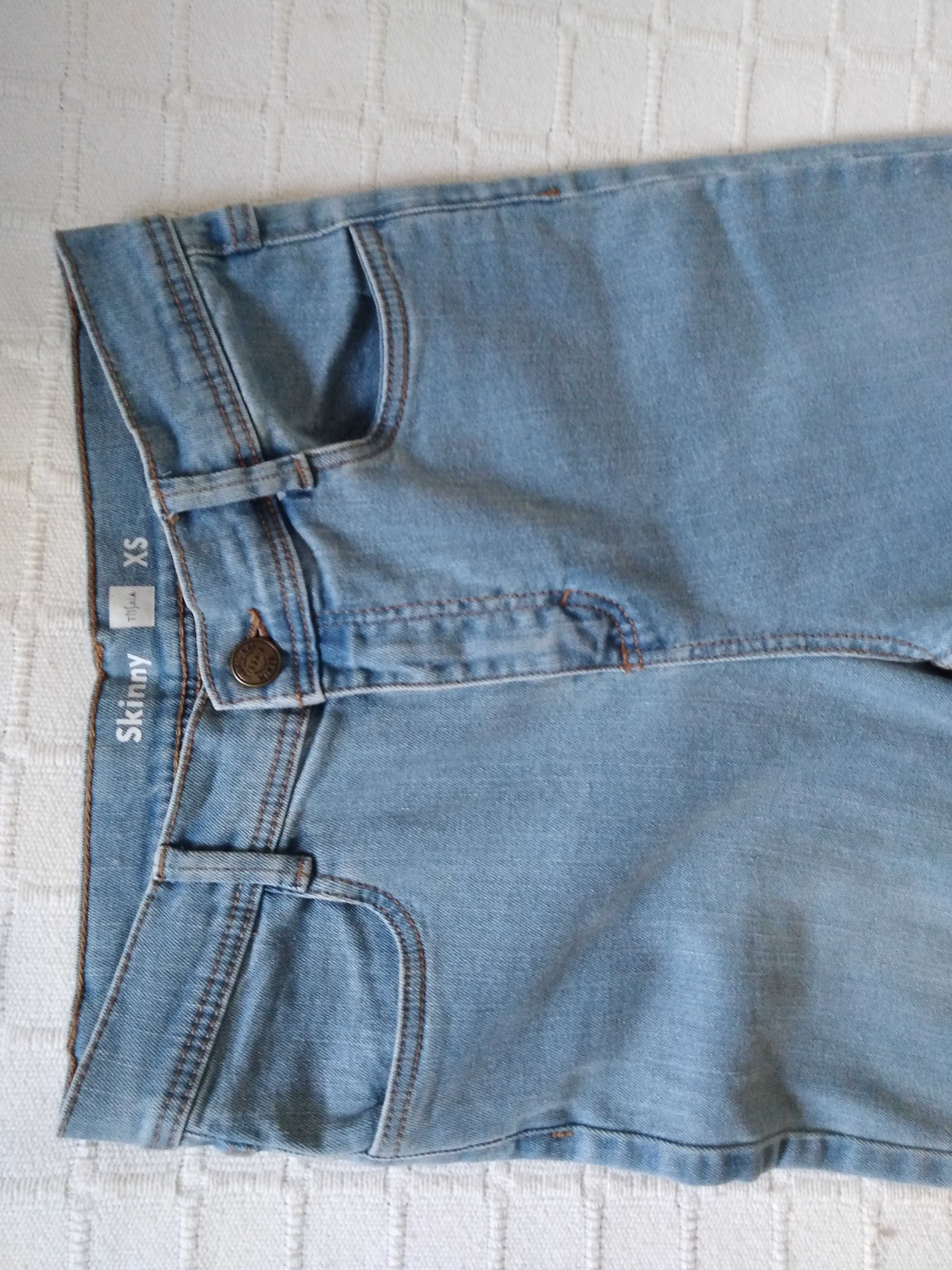 Calças Ganga Azuis TisSaia Skinny XS