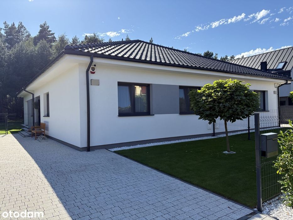 PARTEROWY bliźniak 108m2, działka 600m2, Rabowice