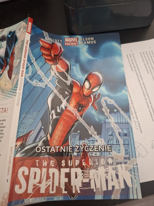 The superior spiderman ostatnie życzenie komiks