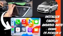 NAWIGACJA MONTAŻ C4 PICASSO NAC android auto CarPlay BT USB