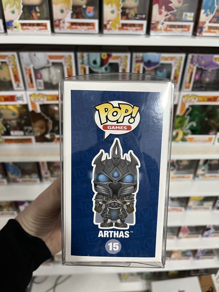 Funko pop 15 arthas world of warcraft