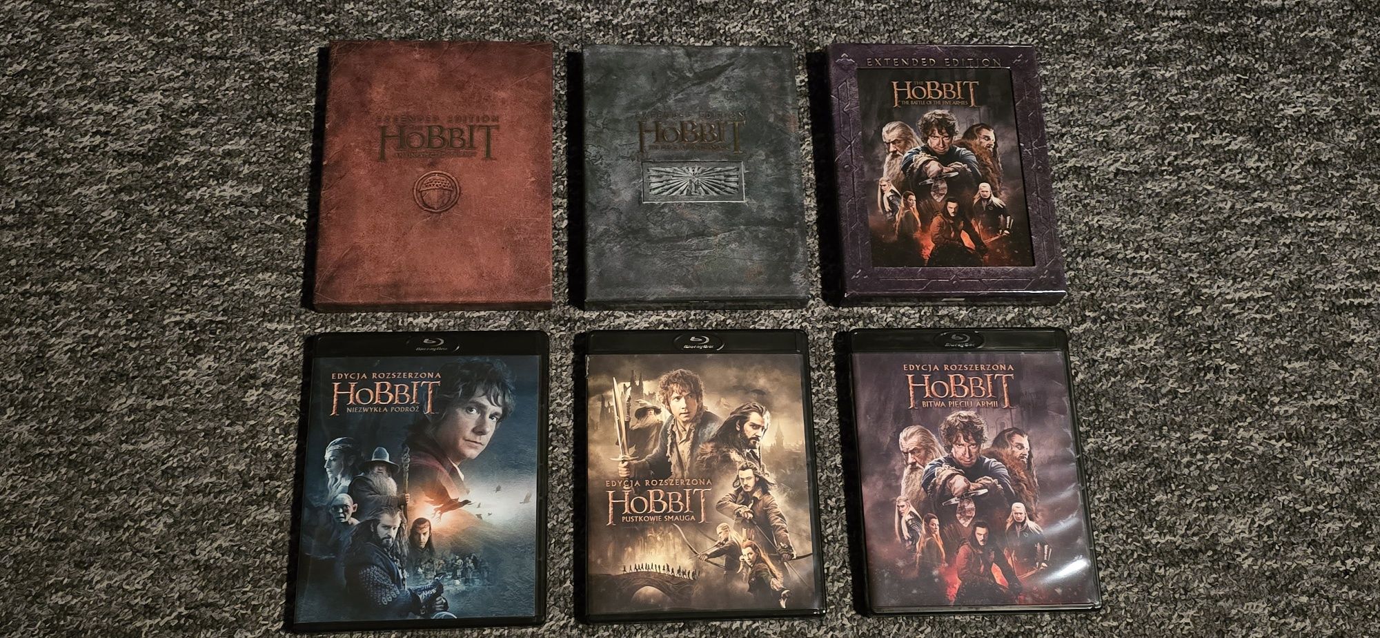 Władca Pierścieni oraz Hobbit - Trylogie rozszerzone - napisy PL