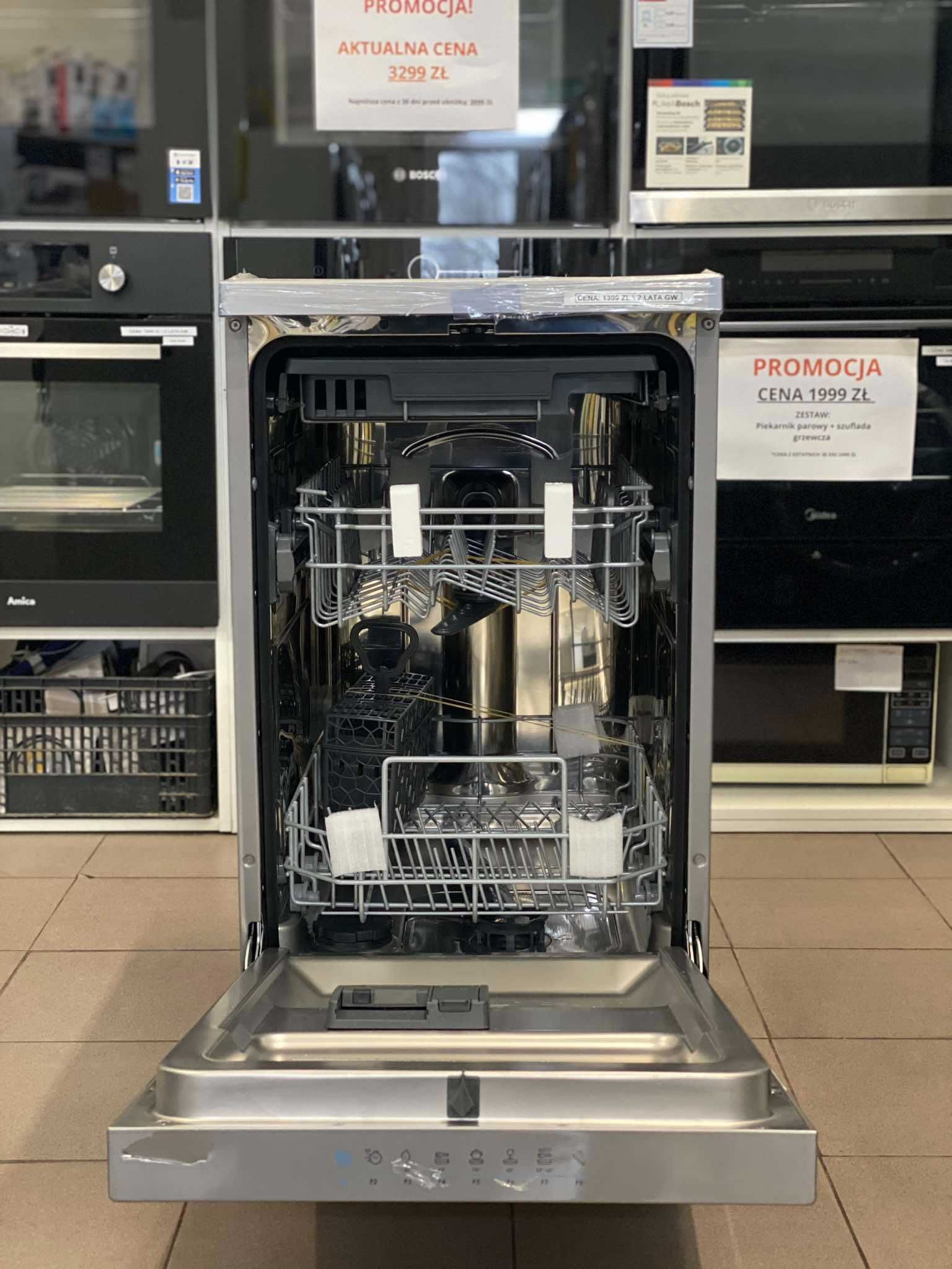 Zmywarka CANDY Szerokość: 45 cm INOX 2 lata Gwarancji  OUTLET AGD
