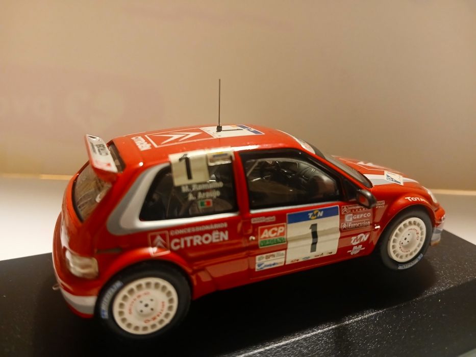 Miniaturas 1/43 Citroen Saxo Kit Car Armindo Araujo 2003 R. Portugal