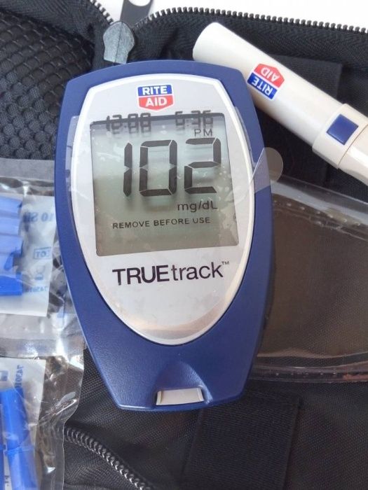 Глюкометр TrueTrack для измерения сахара глюкозы в крови Rite Aid