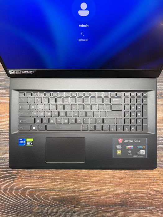 Преміальний MSI Vector 17.3|2K|240Hz| i7-12700H|16GB|1TB|RTX 3070Ti