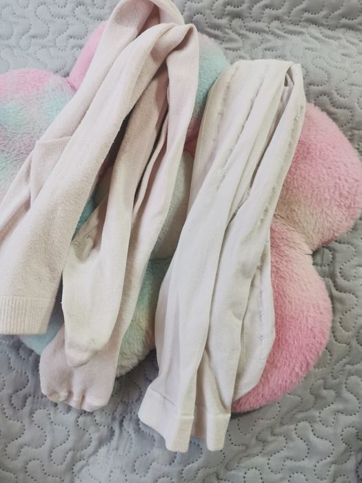 Jasne rajstopy 2-pak 110-116 | miękkie i wygodne