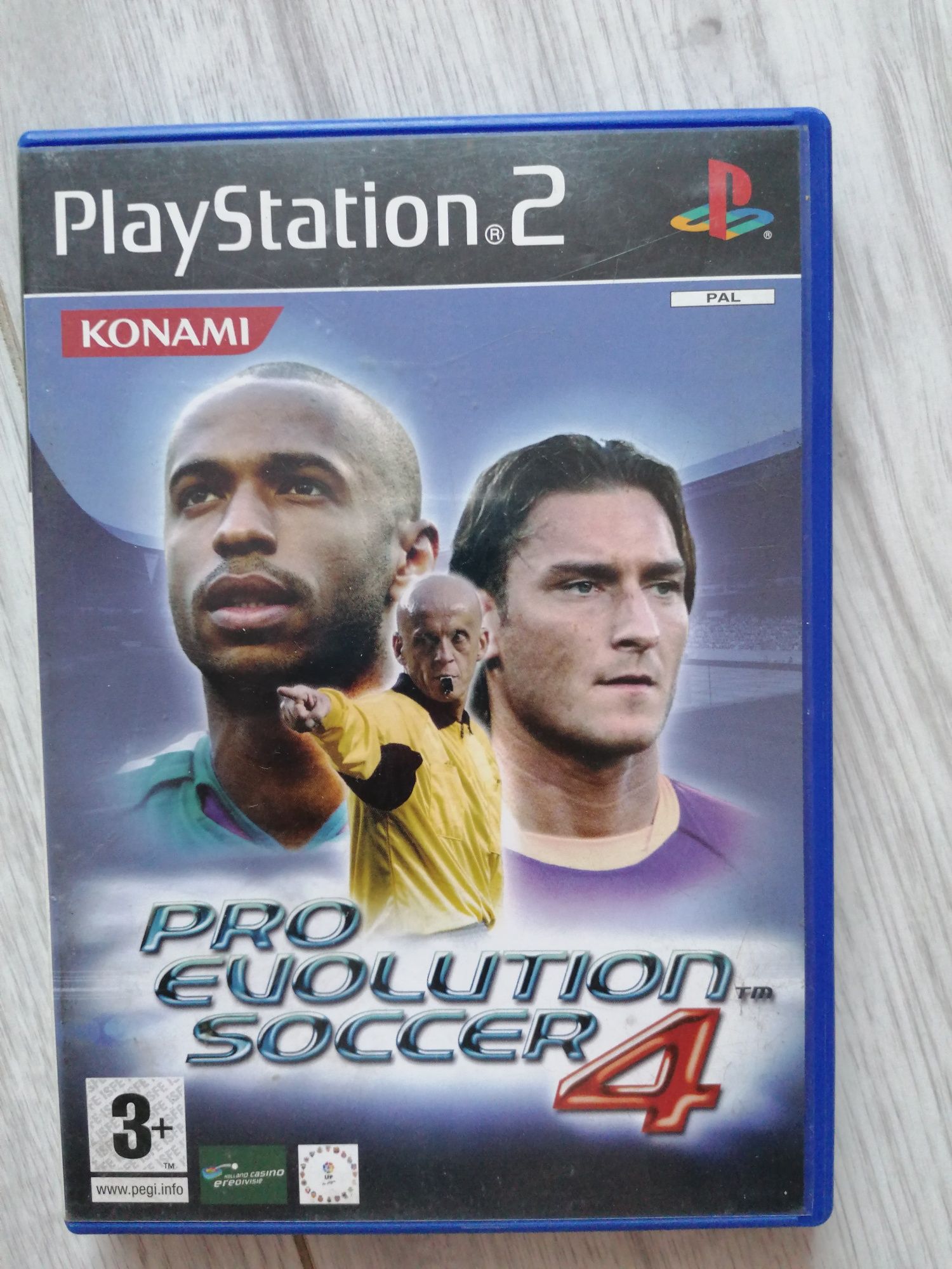 Gra na konsole PlayStation 2 "Pro evolution soccer 4"