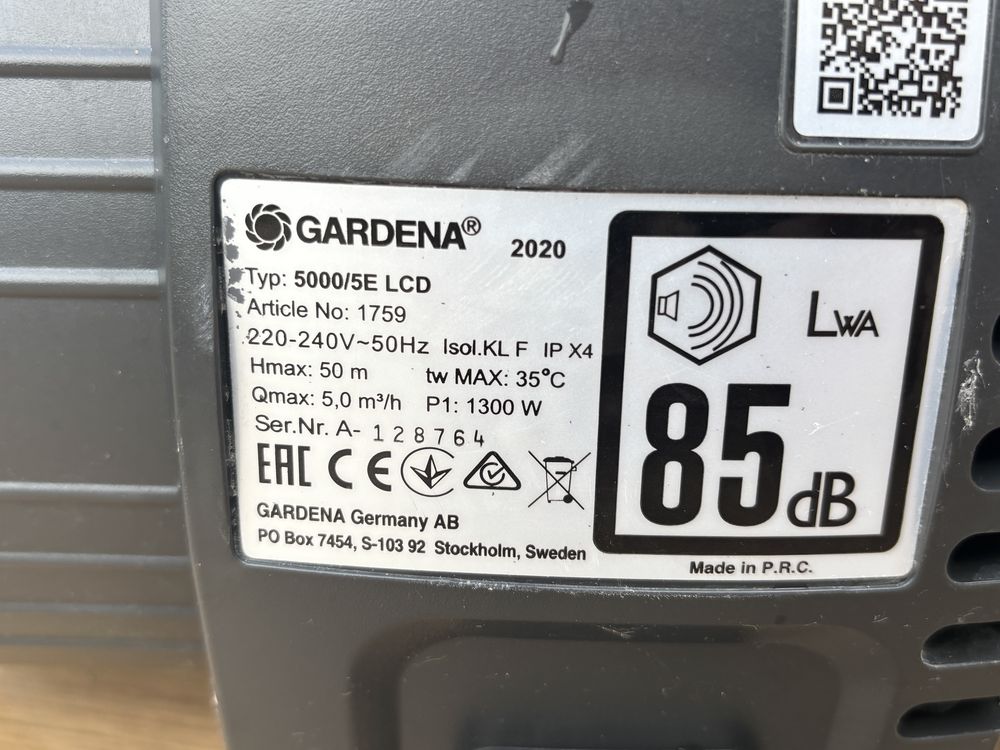 Pompa hydrofor Gardena 5000/5E LCD