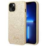 Guess GUHCP14SHGGSHD iPhone 14/6,1" złoty/gold hard case Glitter Scrip