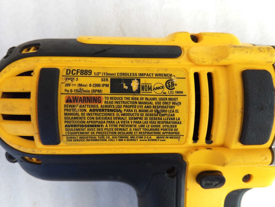 Гайковерт Dewalt DCF889, оригінал, США
