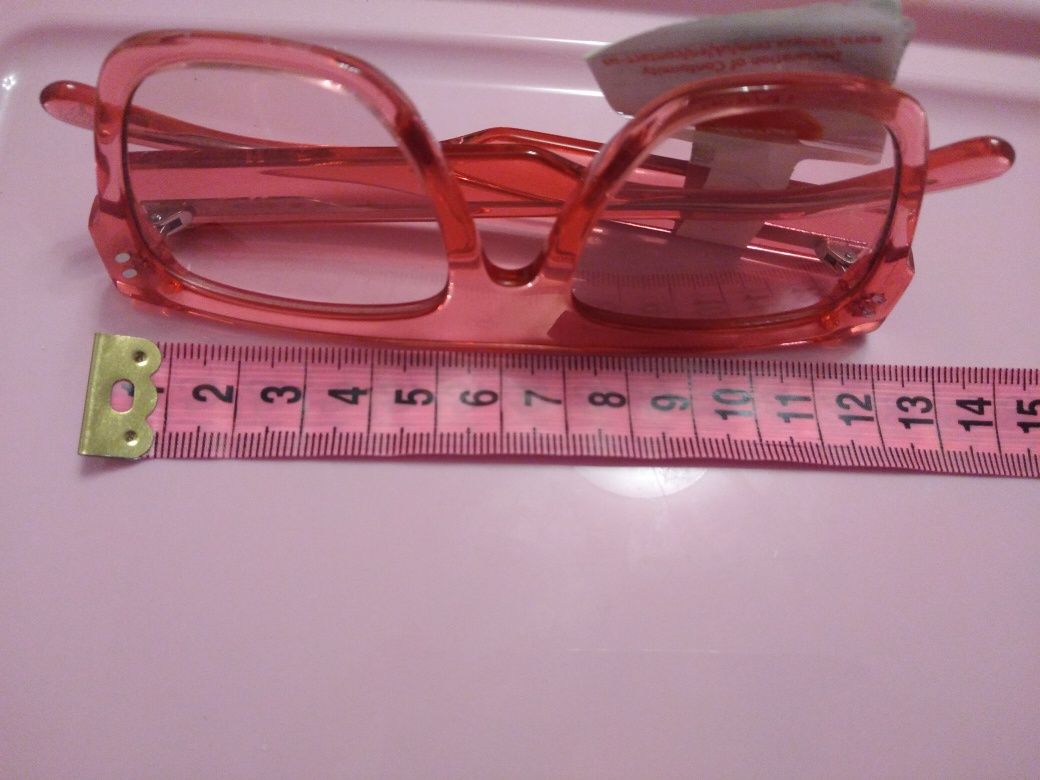 Okulary dziecięce UV 400 różowe