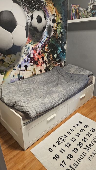 Łóżko 80×200 ikea z szufladami