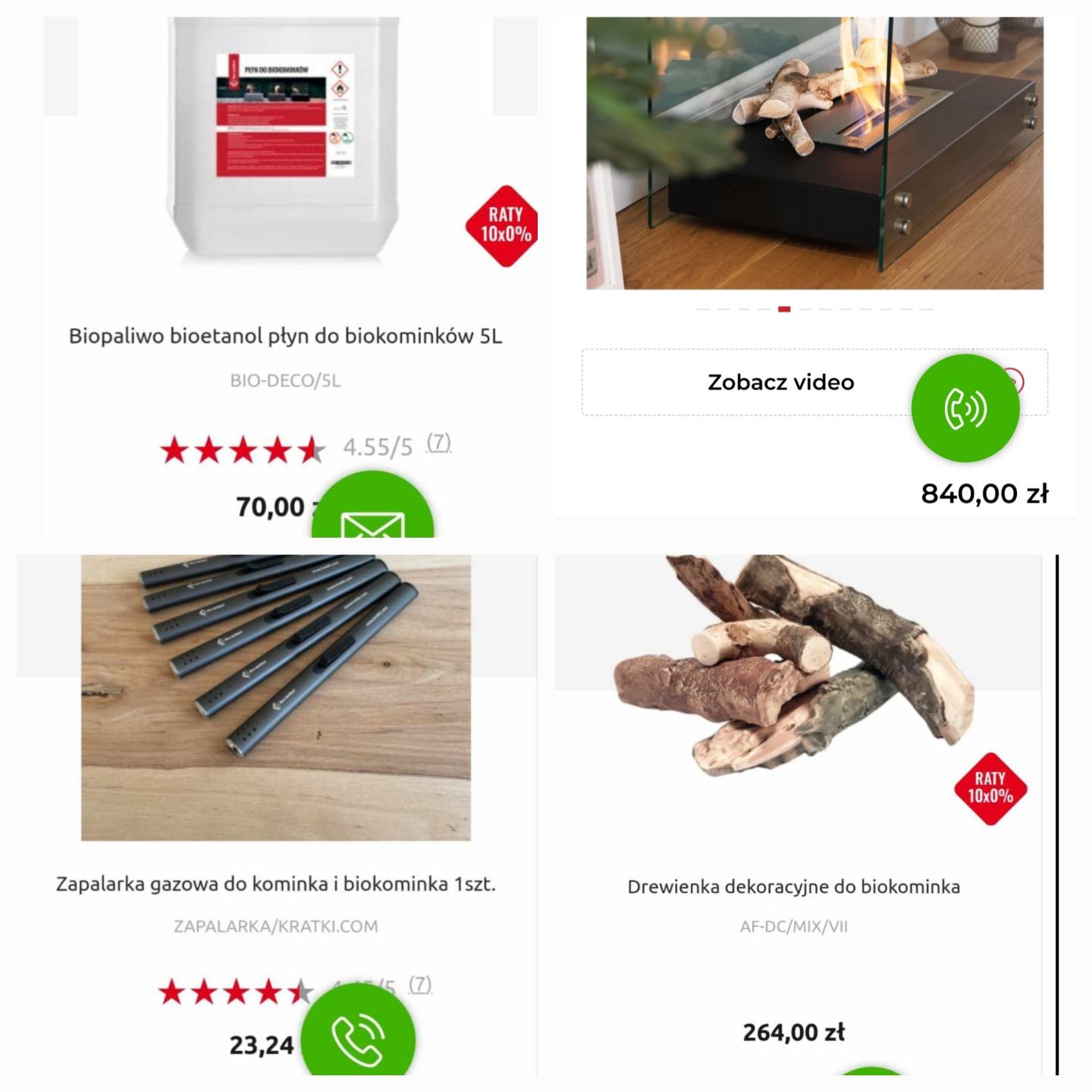 Biokominek wolnostojący ,,Kratki "