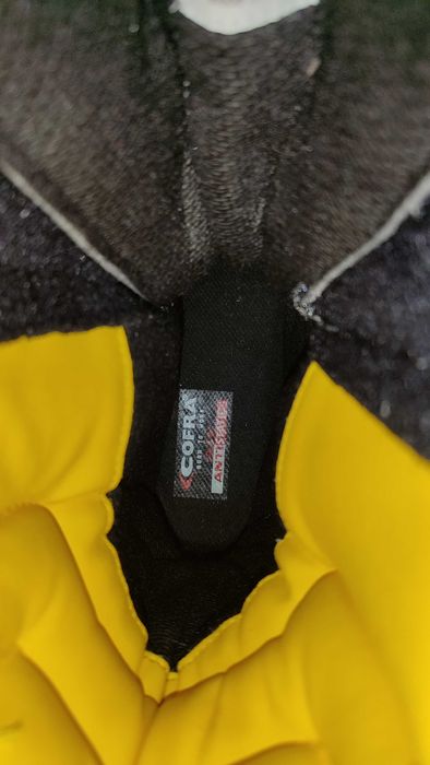 Захисні черевики Cofra з натуральної шкіри чорні ботинки