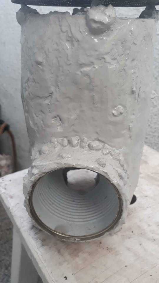 Mini fogareiro artesanal