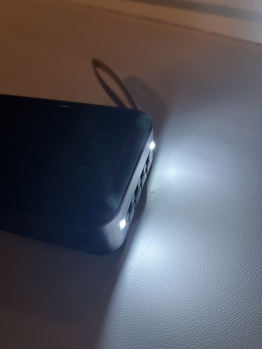 Power Bank XGB 20000mAh с дисплеем+фонарик+солнечная батарея