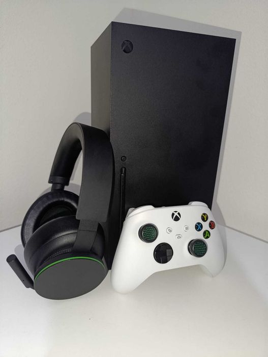 Xbox Series X 1TB + Comando Branco + Headset Wireless Xbox