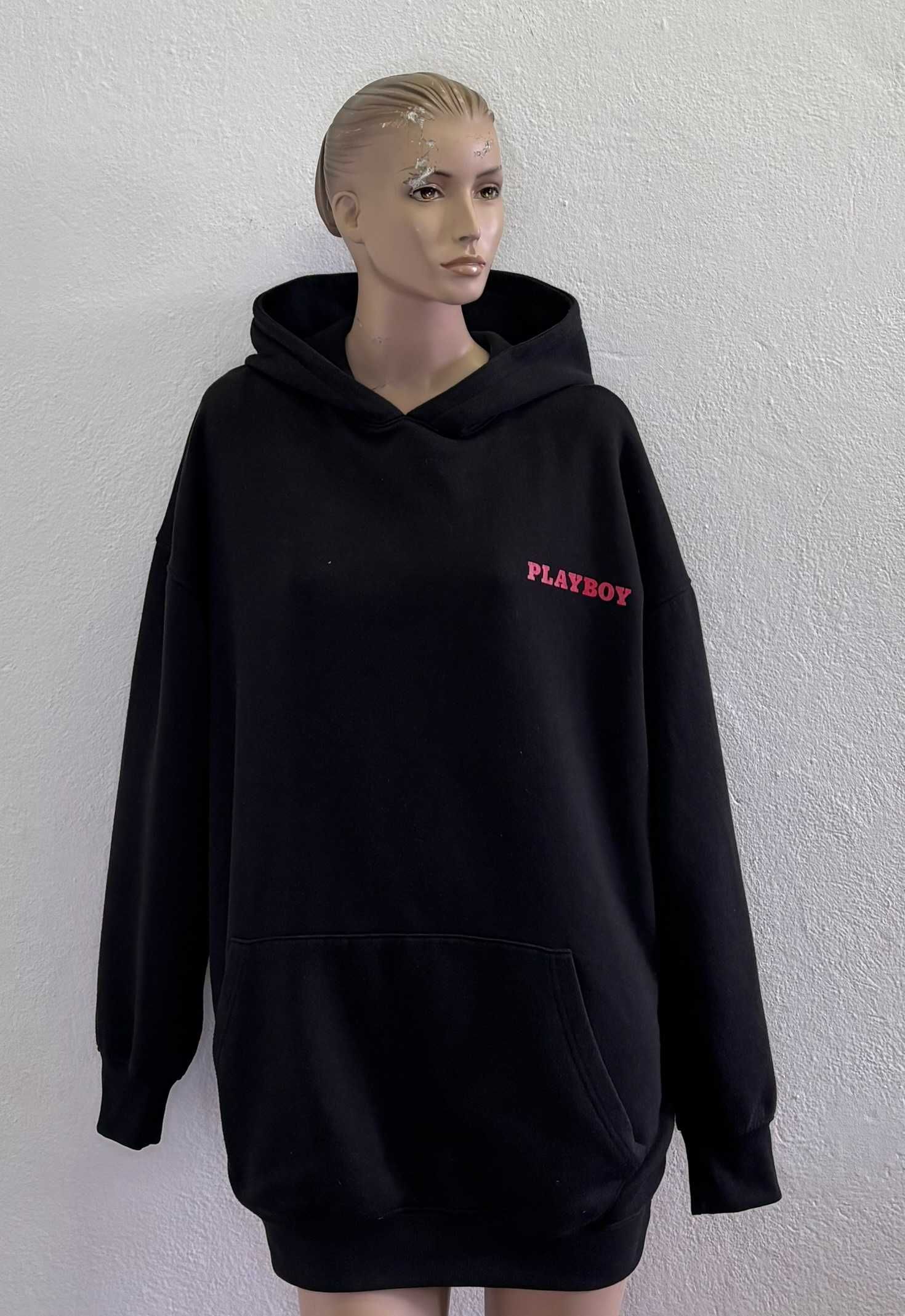 Bluza z kapturem Missguided x Playboy 2013 roz. S