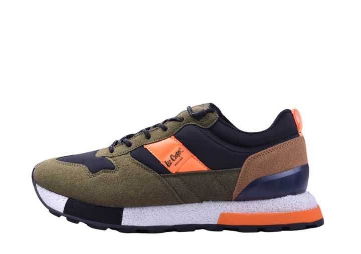 Buty Męskie Sportowe Lee Cooper Sneakersy -3007 khaki r.45 wys.24h