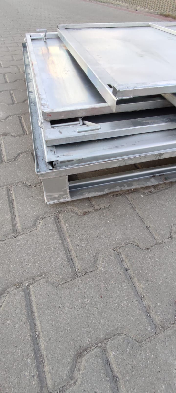 Skrzyniopaleta Gitterbox Pojemnik Kosz Kontener skrzynia