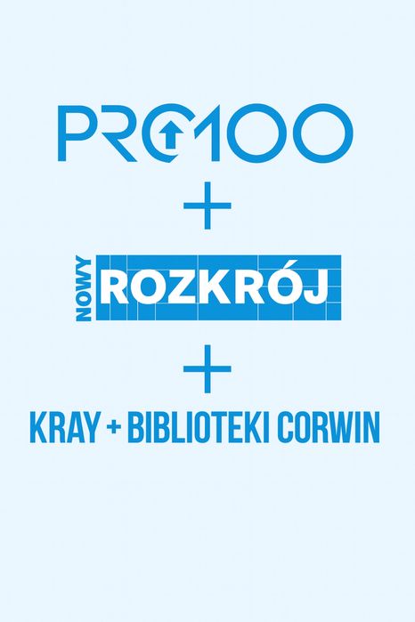 Program do projektowania PRO100 v7 + Kray + Nowy rozkrój + Biblioteki