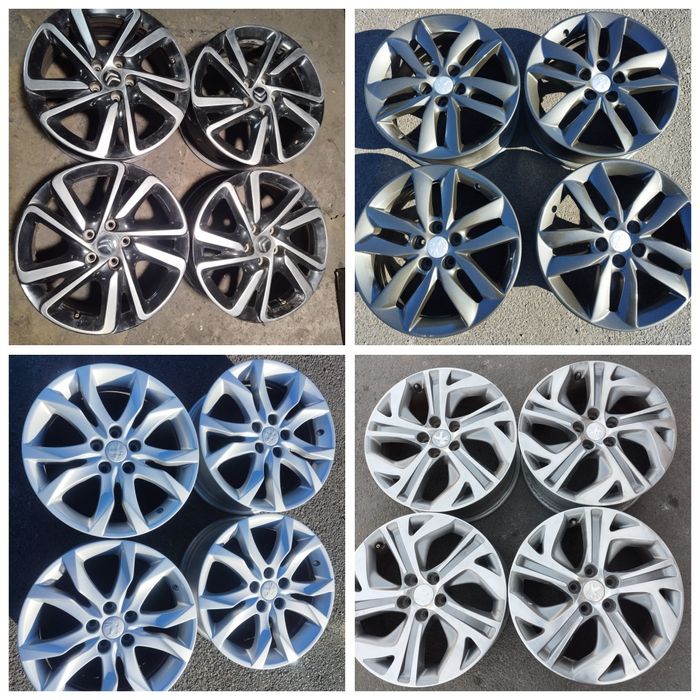 Alufelgi 17 peugeot citroen 5x108 ładne różne wzory