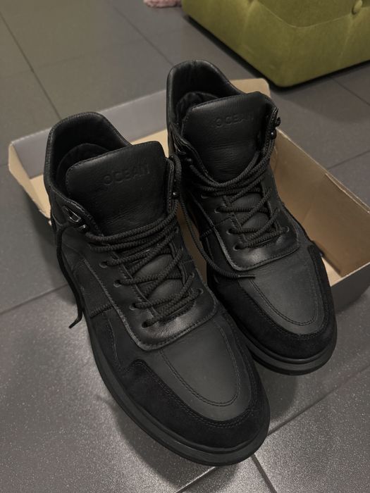 Чоловіче взуття на утепленні осінь-зима, ботинки від бренду Ocean