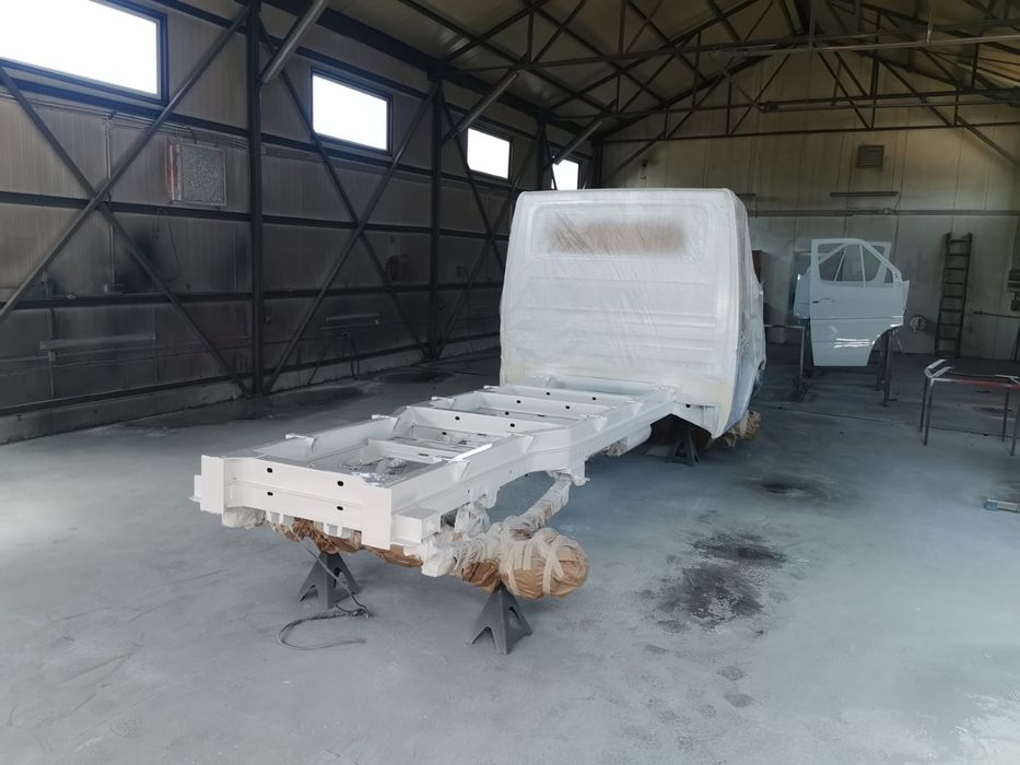 Skracanie Ram, Rozstawu Osi, Spawanie, Wzmacnianie Ciężarowe Auta Man