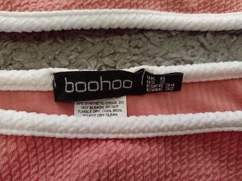 Помаранчевий купальник бікіні Boohoo
