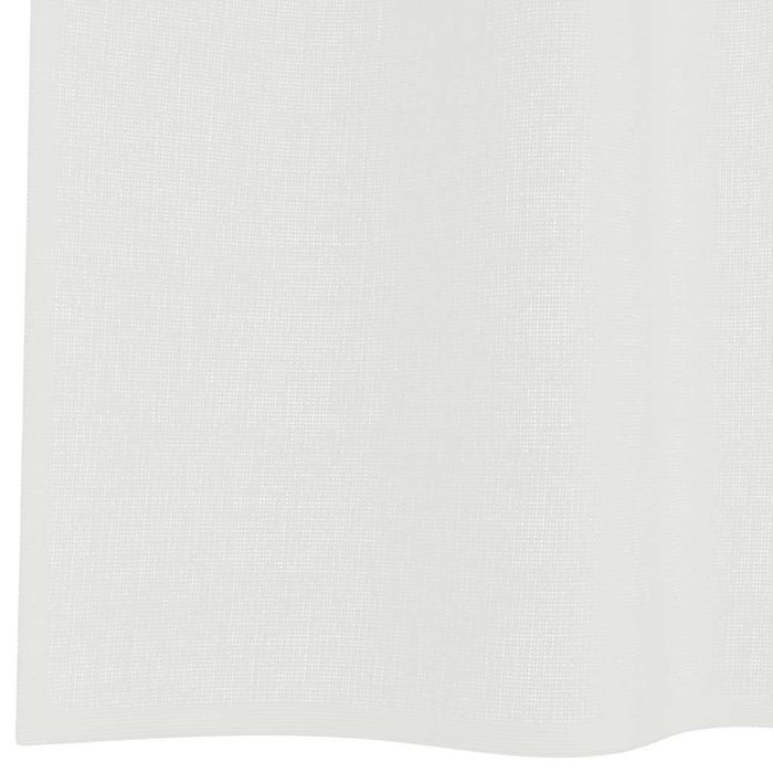 Vidaxl Zasłony Woalowe Z Pętelkami 2 Szt. Białe 140X175 Cm