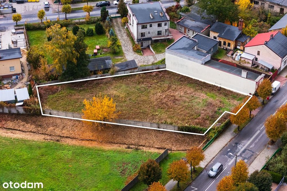 Działka 1156 m² na sprzedaż w centrum Głowna