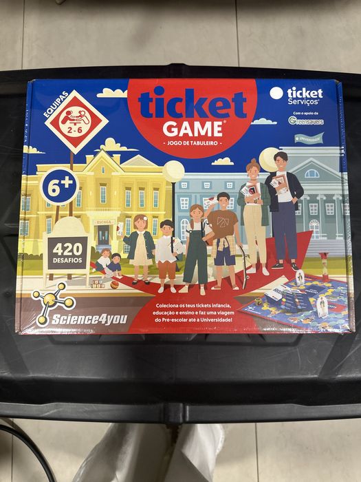 Jogo novo embalado “Ticket Game”