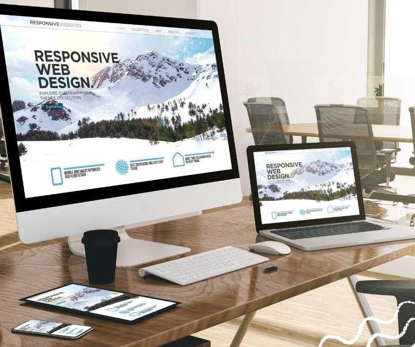 Site uma página ou Landind Page - Desde € 69 - sem pagamentos mensais.