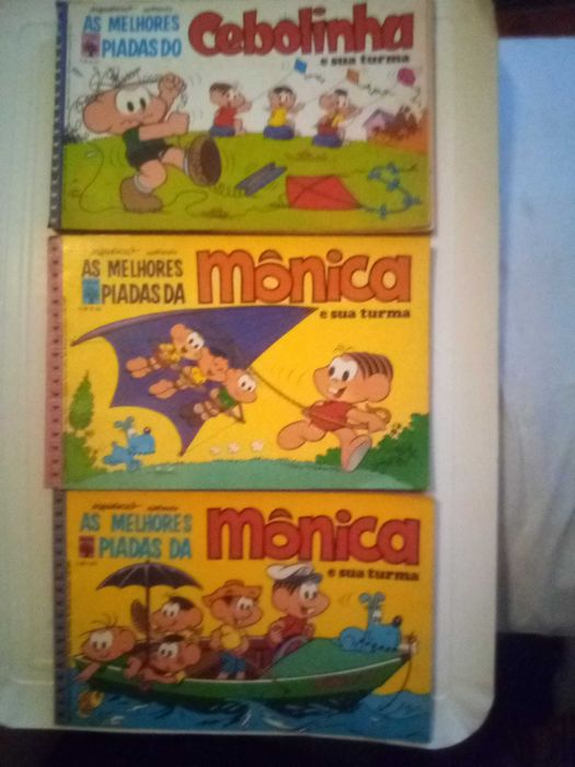 BD - GIBIS - Maurício de sousa - mónica, cebolinha chico bento outros