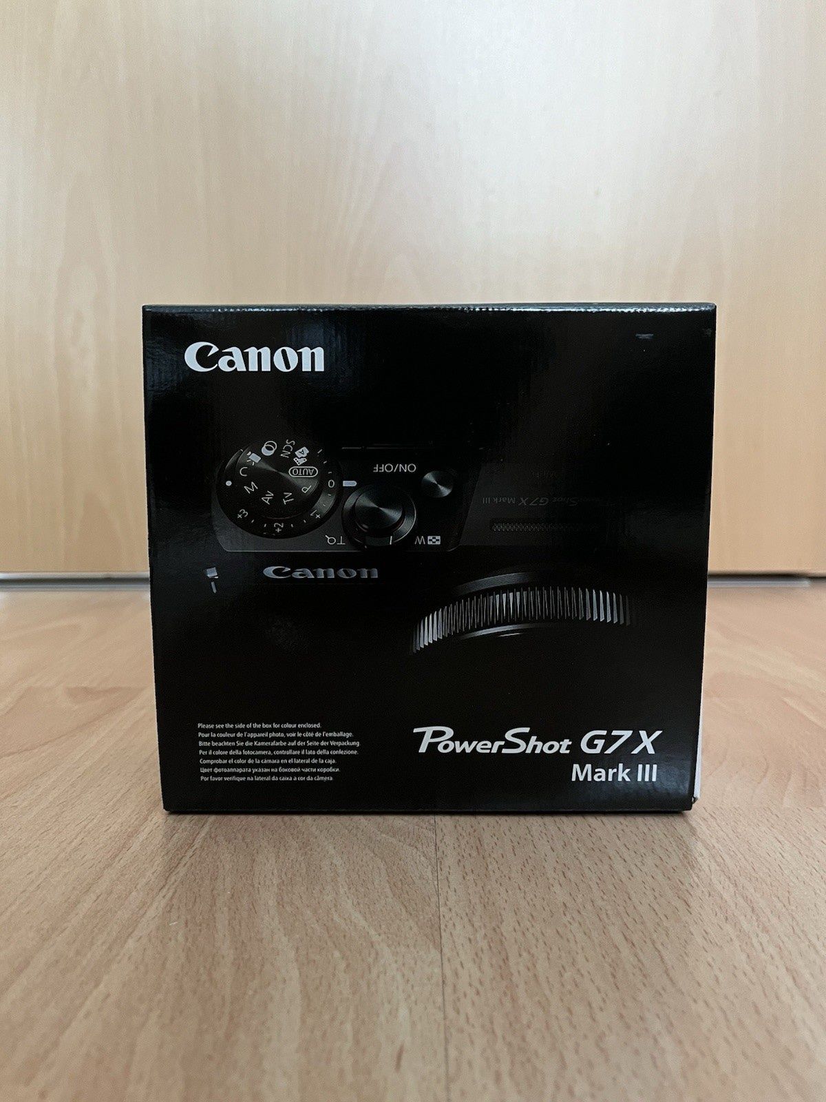 Máquina Fotográfica Compacta Canon PowerShot G7 x Mark III

Est
