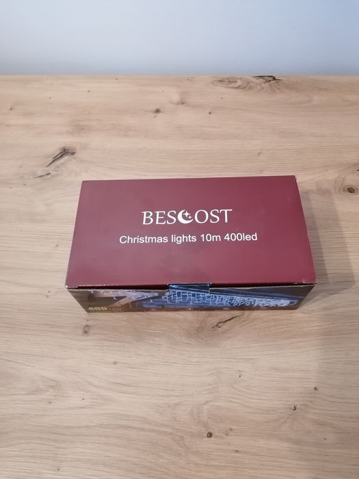 Lampki choinkowe 400 led 10m nowe
