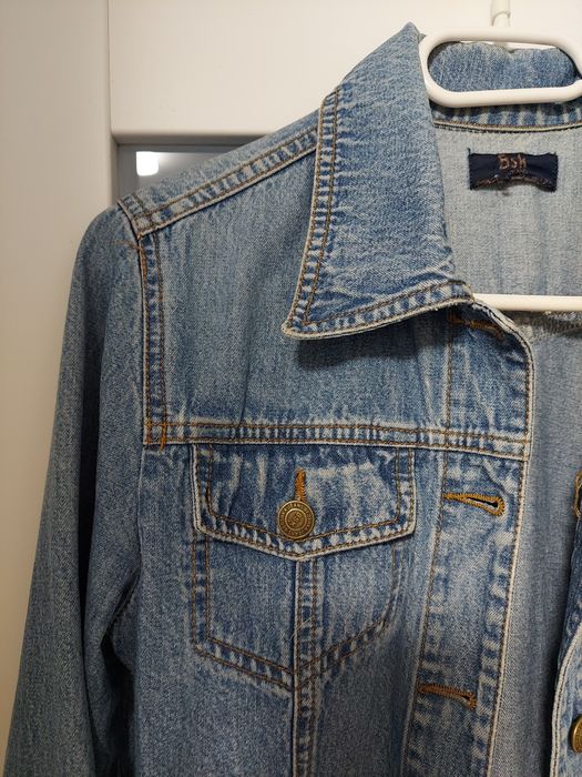 Kurtka jeansowa dopasowana xs