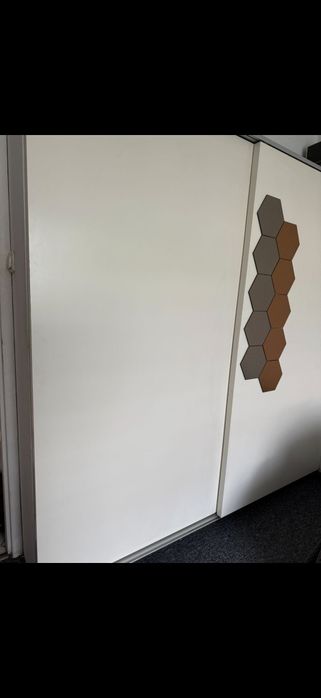 Ikea Pax Malm system drzwi przesuwanych ,szafa front