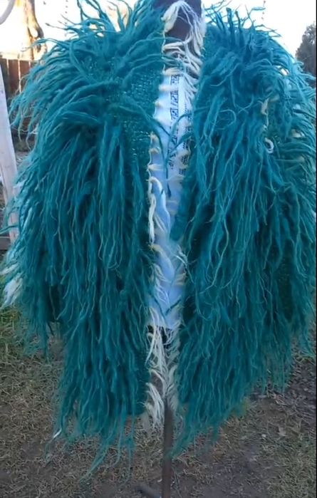 Гуня гуцульська,кожух,Шуба натуральна овеча